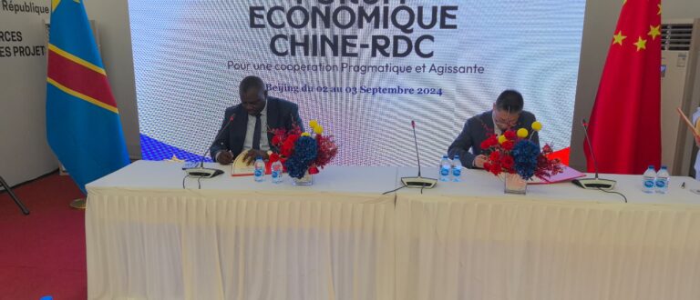 Forum économique RDC-Chine
